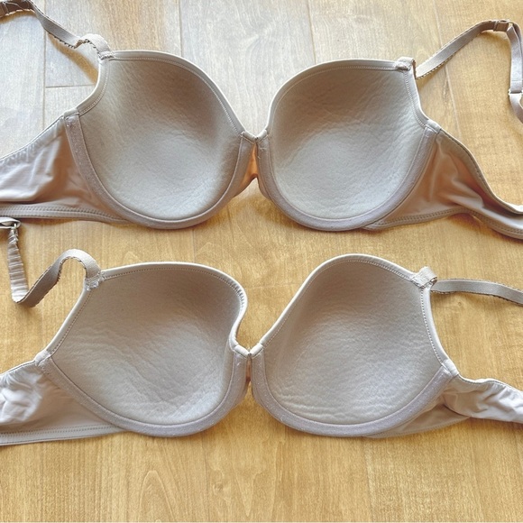 Set of 2 ThirdLove 24/7 Classic T-Shirt Bras, Size 36B1/2, Taupe - Picture 8 of 14